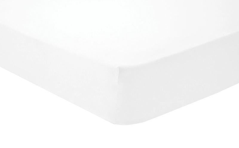 რეზინიანი ზეწარი 160X200X35 NATURALIS RNF FITTED SHEET - WHITE